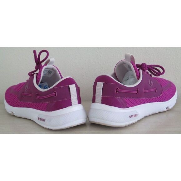 Sperry STS85682 Women's Sz 9.5 Magenta Topsider 7 Seas 3 Eye Boating Shoes $90+ - Picture 7 of 12